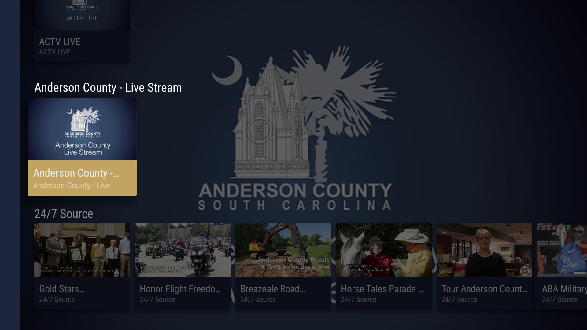 ACTV - Anderson County, SC Screenshot 002