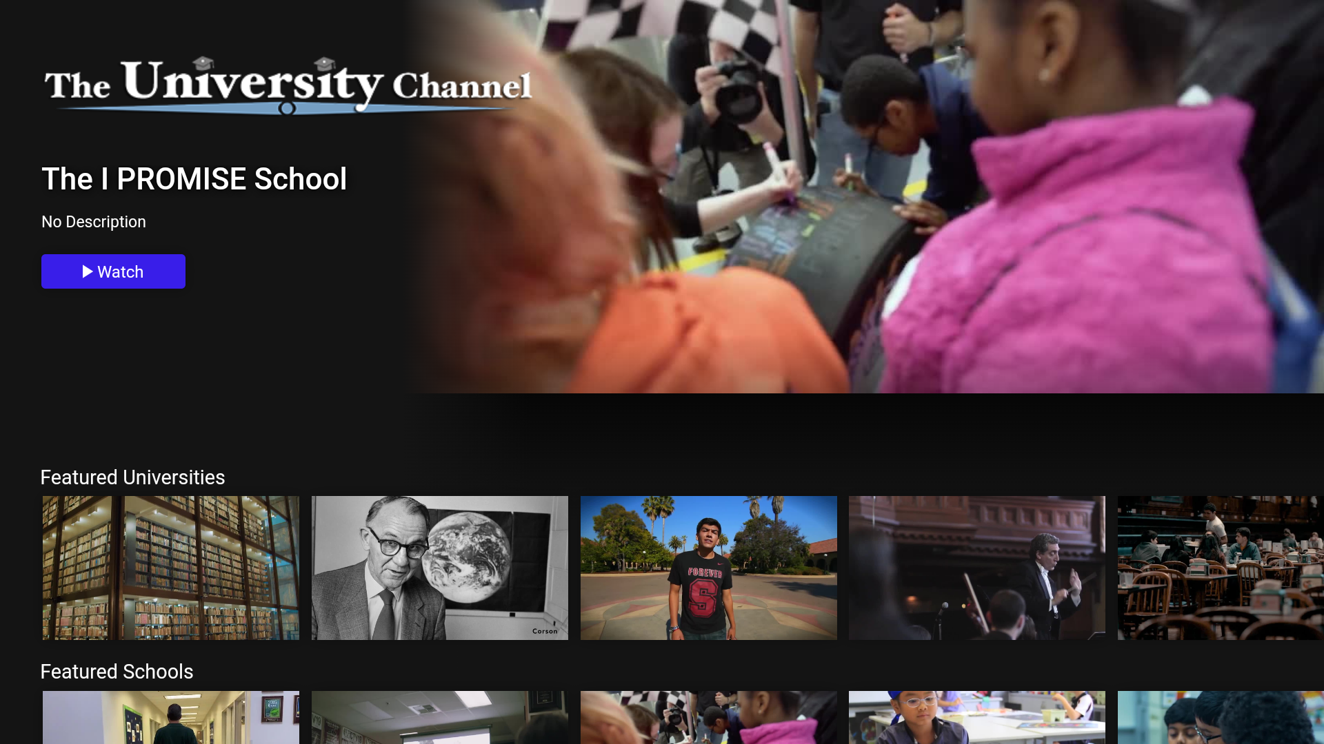 The University Channel Screenshot 001