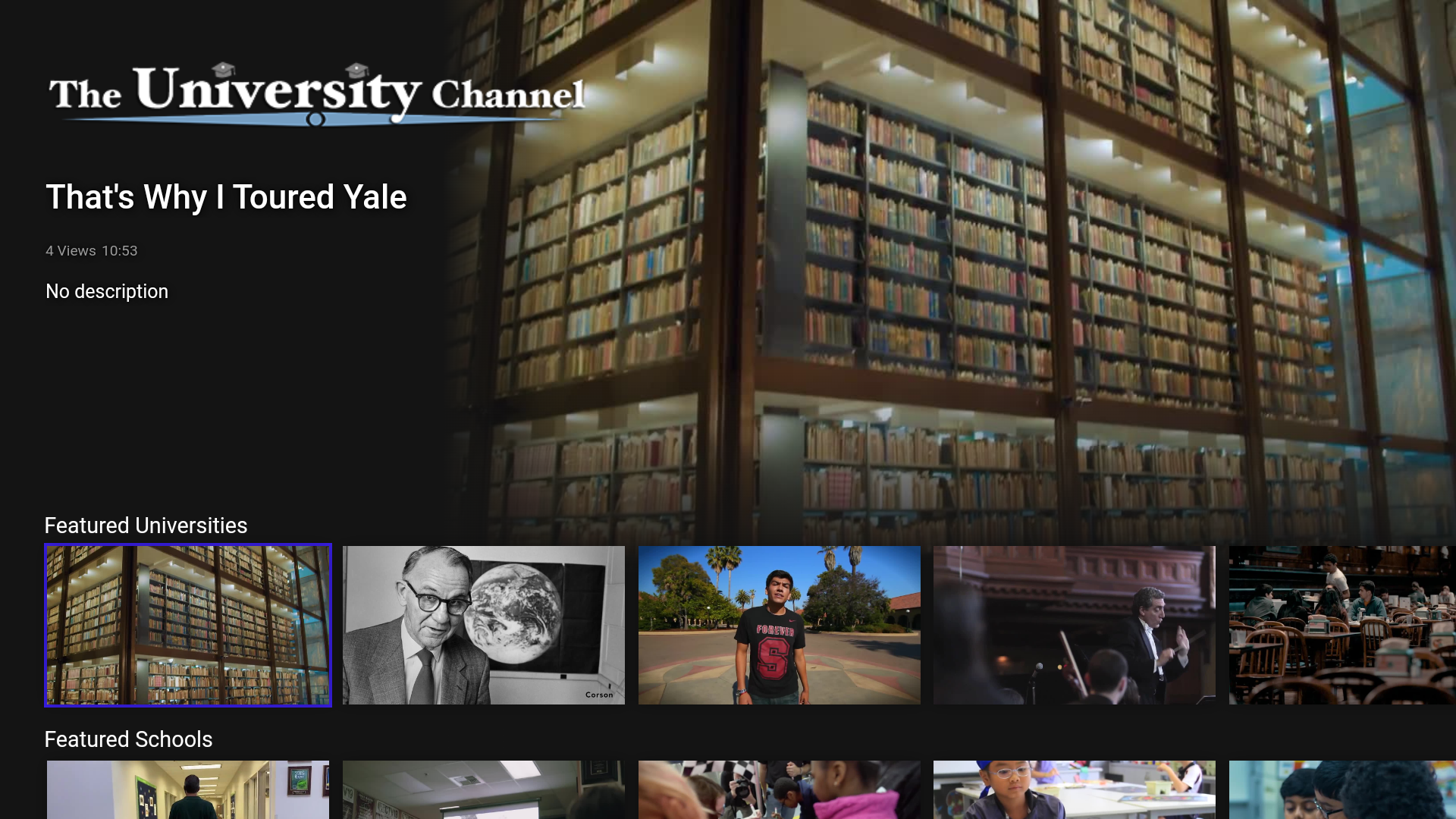 The University Channel Screenshot 002