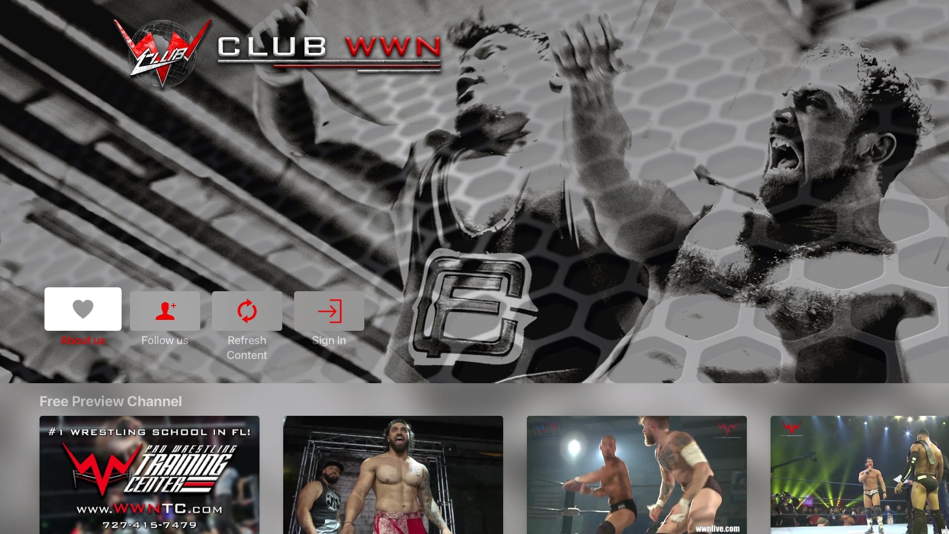 World Wrestling Network (WWN) Screenshot 001