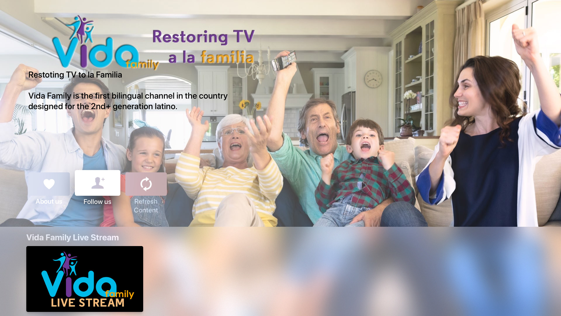 Vida Family TV Screenshot 001