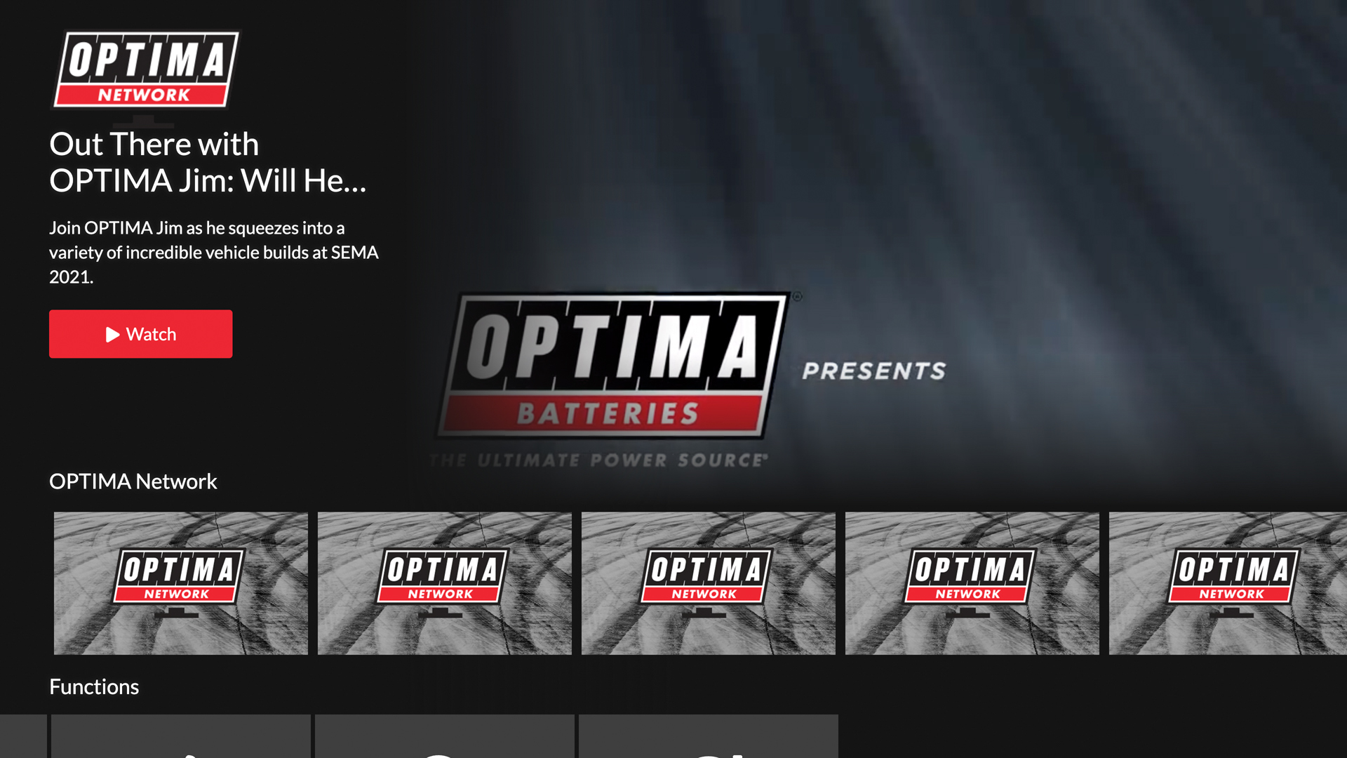OPTIMA Network Screenshot 001