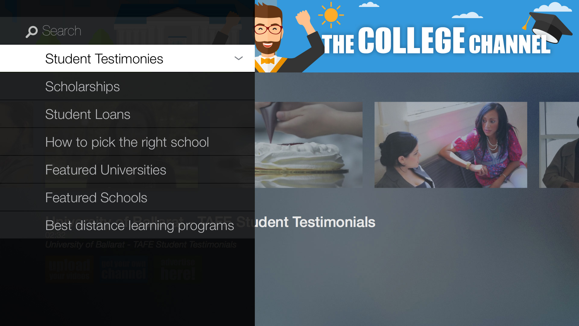 College Channel Screenshot 003