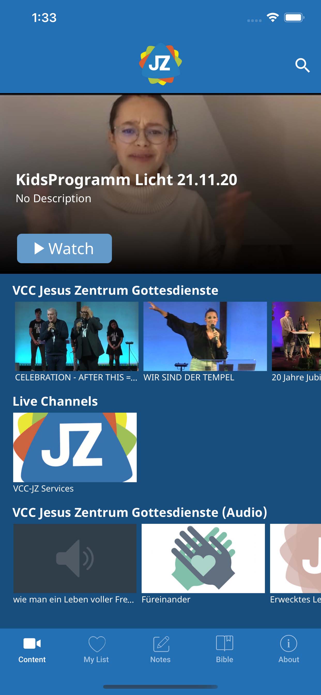 VCC JesusZentrum Screenshot 002