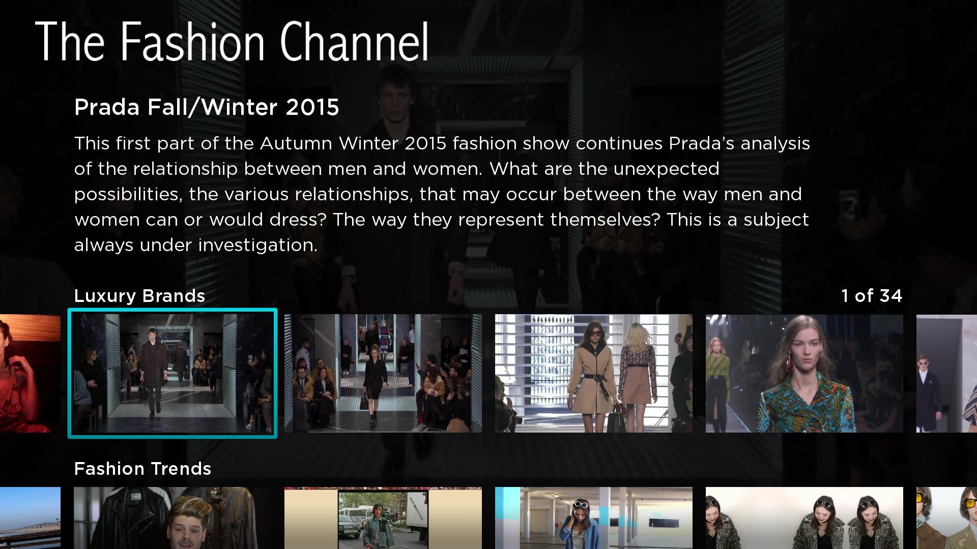 The Fashion Channel Screenshot 001