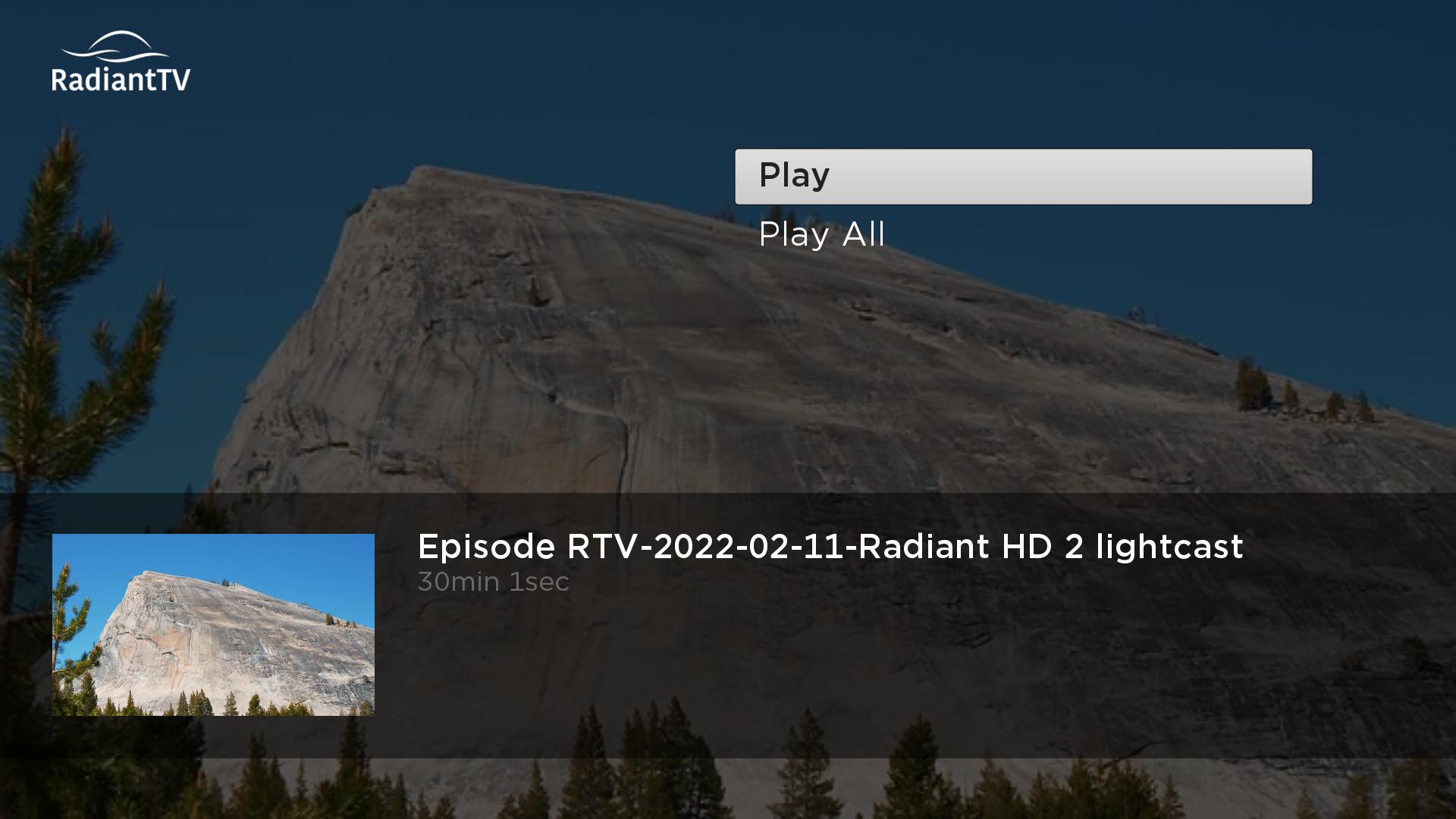 Radiant TV Screenshot 003