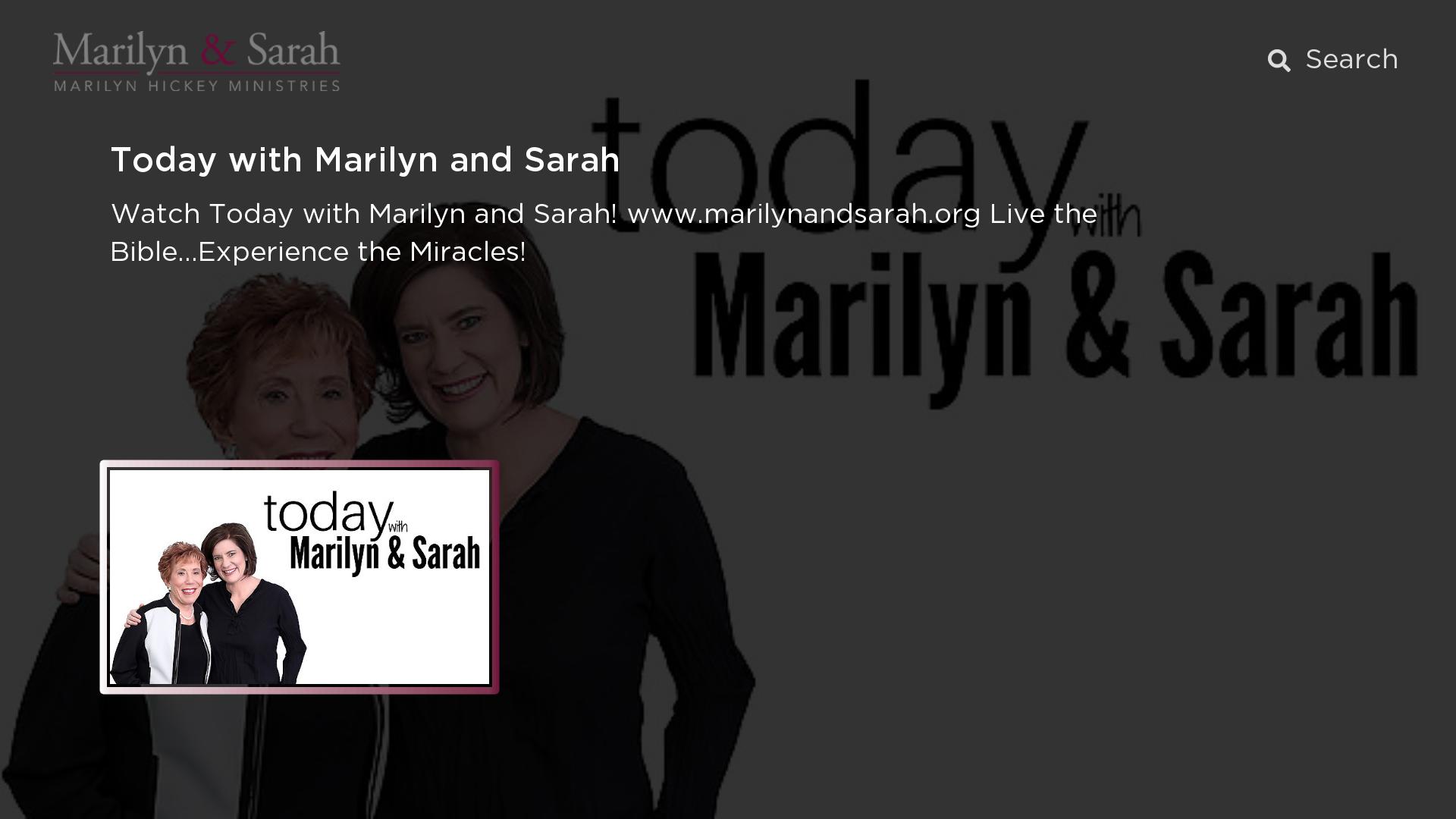 Today with Marilyn and Sarah Screenshot 001