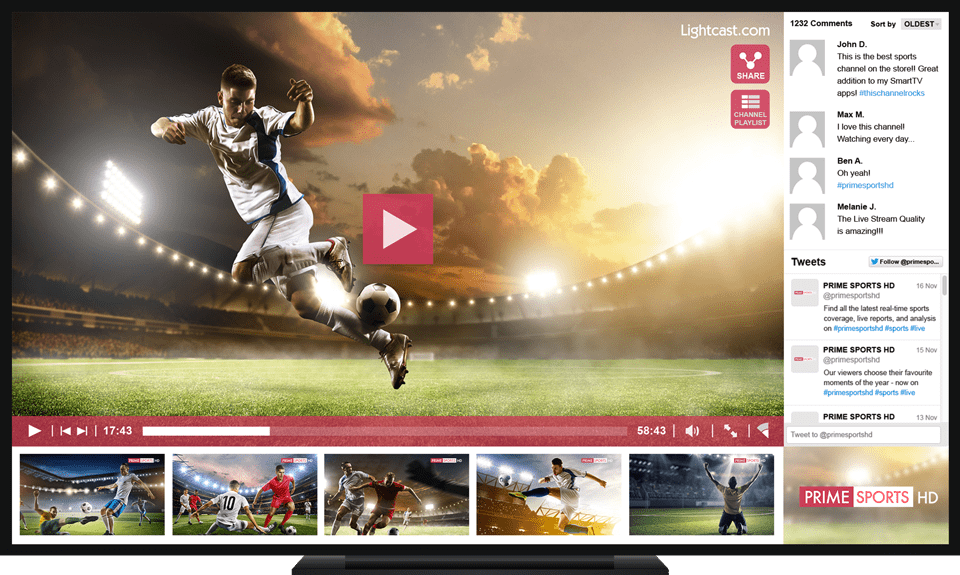 Smart TV App Development Lightcast